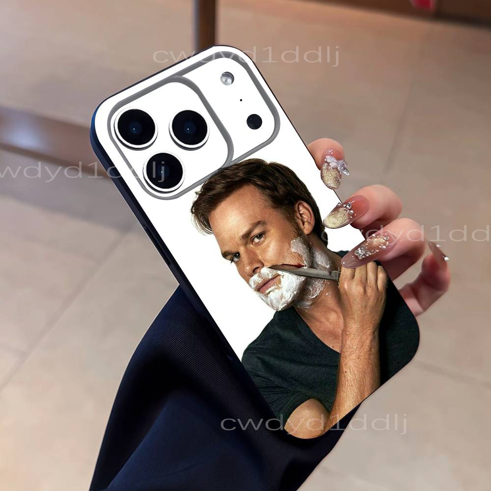 Чехол для телефона Декстер Морган для iPhone 17,16,15,11,12,14,13 Pro Max Mini XS,XR,7 Plus 16E Air Ударопрочный Мягкий Чехол