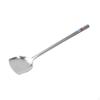 Лопатка для вока, нержавеющая сталь, легко моется для поваров, премиум-класса с эргономичной ручкой, устойчивая к ржавчине