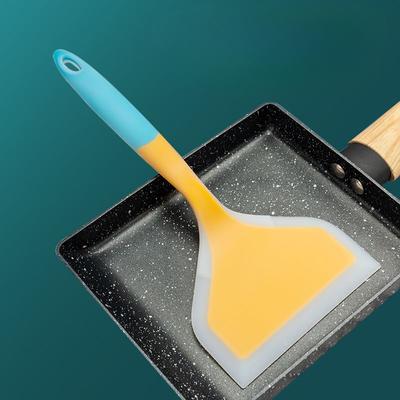 Силиконовые лопатки для блинов с высокой термостойкостью Сковорода с антипригарным покрытием Лопатка для готовки Кухонная утварь Ложка для риса Ложка для блинов