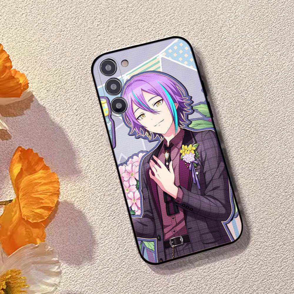 Rui Kamishiro Game Project Sekai Чехол для телефона Samsung Galaxy A73, A72, A71, A70, A53, A52, A51, Другие Мягкий Черный Чехол