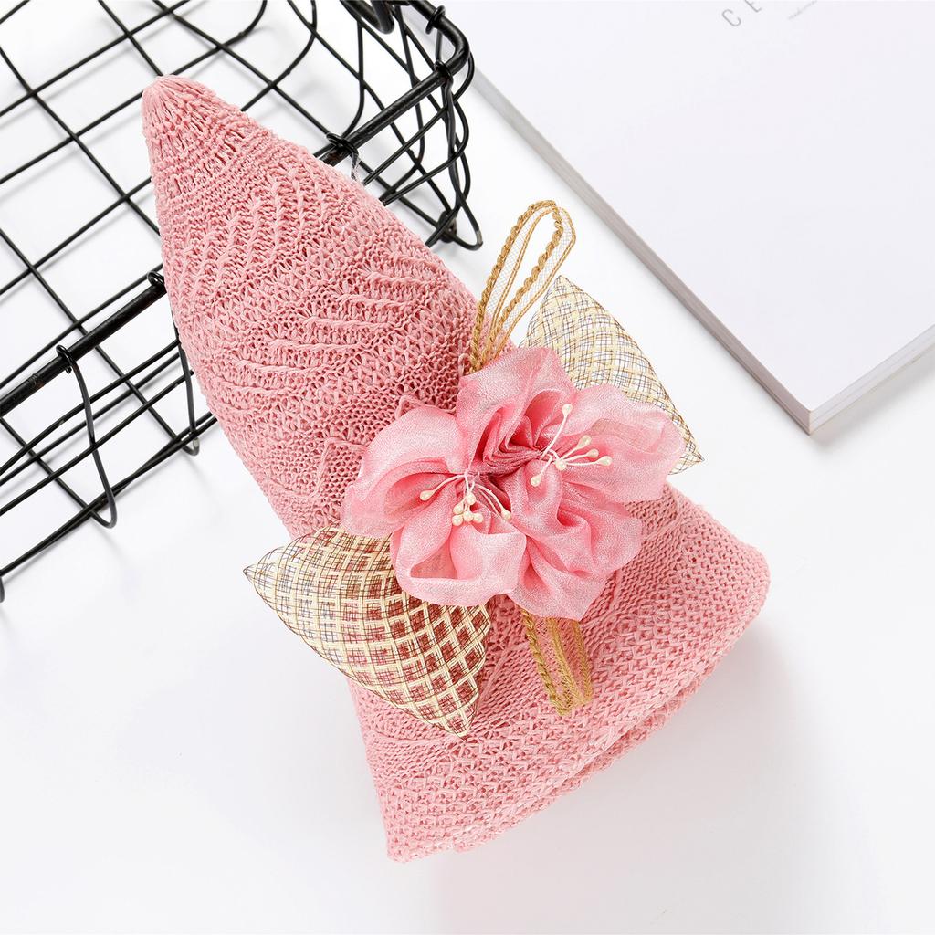 Ladies' Sun Hat, Outdoor Flower Sun Hat, Seaside Beach Basin Hat