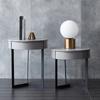 Nordic Light Роскошный прикроватный столик Iron Art Современный минималистский прикроватный шкафчик Маленький шкафчик для спальни Сетка Красный прикроватный шкафчик