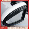 Боковое зеркало заднего вида автомобиля, накладка от дождя, накладка для Volkswagen VW Golf 6 MK6 2009-2013, солнцезащитный козырек от дождя, снега