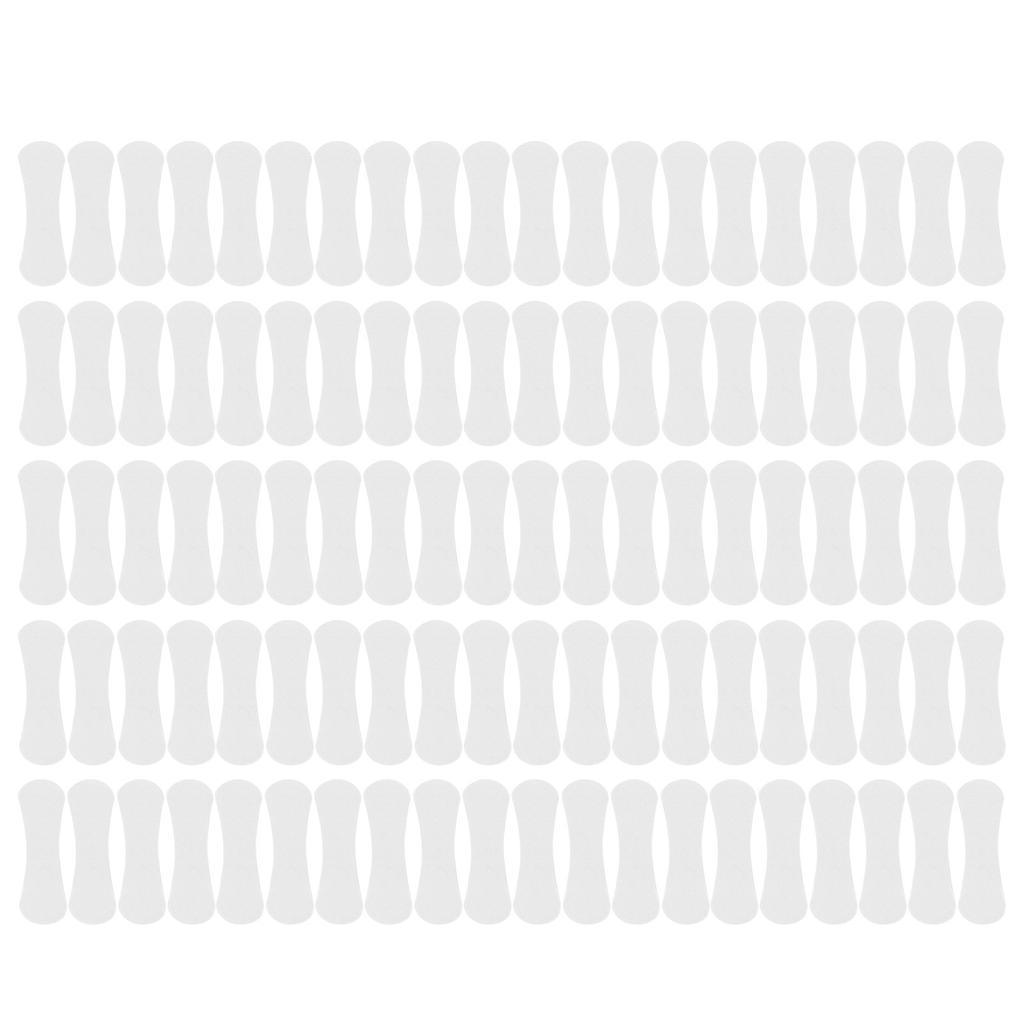 100 шт. Лента для лица Лифтинг Невидимая Осветляет Мелкие морщины Подтягивает Водонепроницаемая Лента для подтяжки лица Невидимая для двойного подбородка