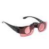 Fishing 8x CPL HD wide nose bridge ergonomic includes carrying binoculars, magnification, hands-free adjustable, triple-color filter, lens, 85°