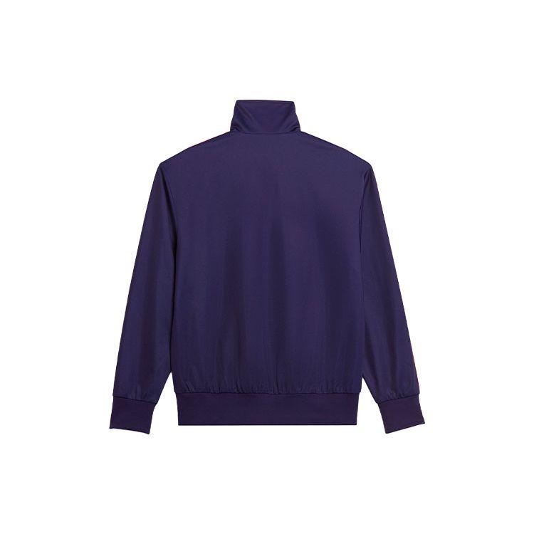 adidas Оригинальные спортивные куртки с мультяшным принтом Kerwin Frost и воротником-стойкой с логотипом, мужские куртки синего цвета H66305