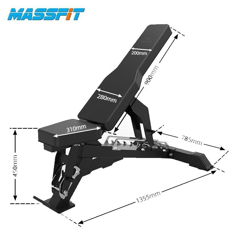 MASSFIT Multi-functional Weight Training Bench Series
