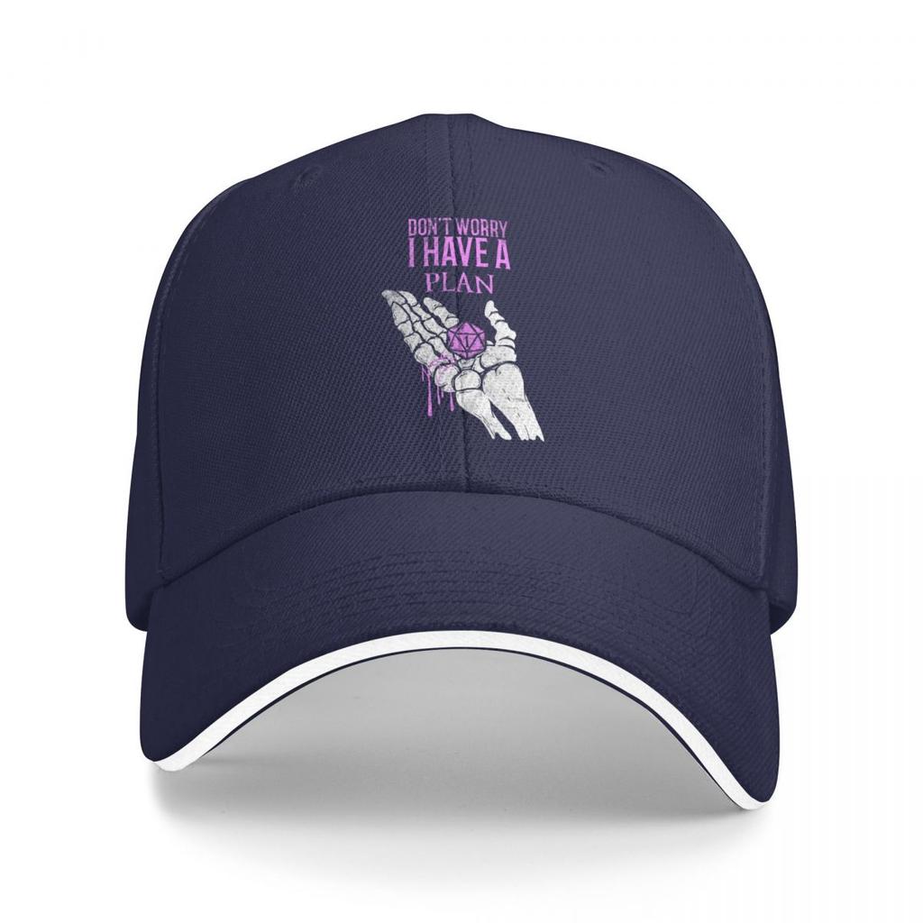 Baseball Caps Funny Dungeon Dragon I Have A Plan D20 Dice Role Playing Gaming Graphic FeUnisex Unisex Outdoor Spring Hats