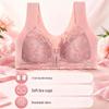 Plus Size Front Closure Lace Bra - Lifting & Wireless Seamless for Women