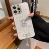 Клей Блеск Жемчужный Медведь Чехол для телефона для Apple 16 Promax Жемчужная Подвеска для IPhone 17 Женская Мода