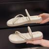 Fashion Summer Butterfly-knot Women Flats Slippers Fashion Open Toe Shoes Ladies Casual Beach Vacation Slides