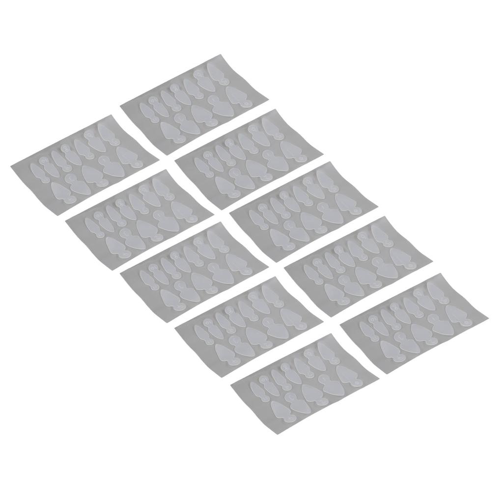 120PCS Dual Nail Form Reusable Dual Mold French Nail Tips Forms Guide Extension Manicure