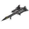 Военный Разведывательный Самолет Sr-71 Blackbird Строительные Блоки Мелкие Частицы Коллекция Космических Шаттлов Пазлы Игрушки Дети Мальчики