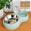Автоматическая кормушка для домашних животных с двумя мисками: Миска для корма и воды для собак и кошек