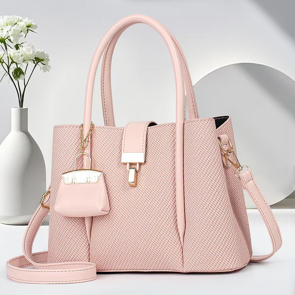 Новая сумка с подвеской Splicing, модная, темпераментная, универсальная сумка-тоут, высококачественная, большая вместимость, сумка через плечо на одно плечо