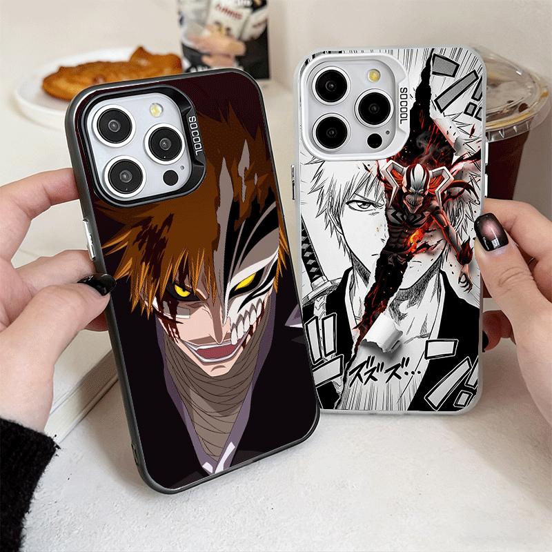 Мягкий чехол для телефона Bleach Kurosaki Ichigo для iPhone 15 16 17 Pro Max 17Air 16E 14 Plus 13 12 Mini Ударопрочный чехол Задняя крышка