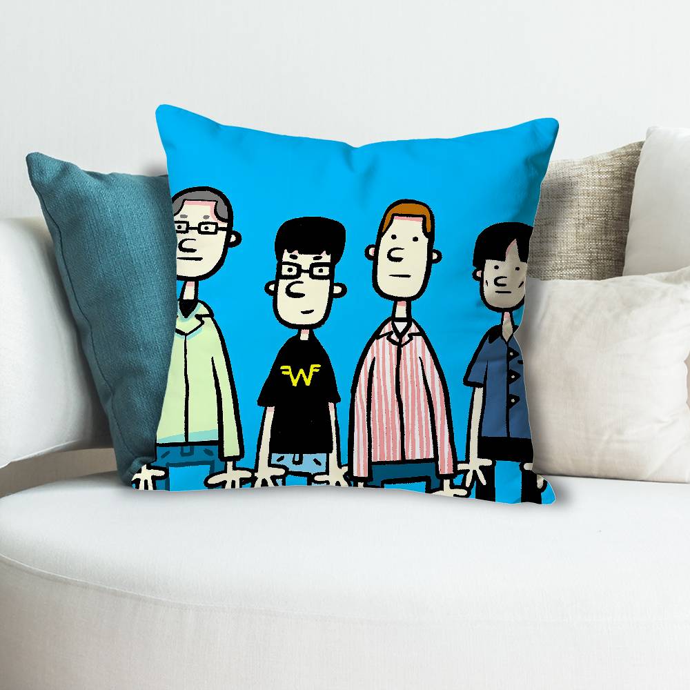 Наволочки Rock WWeezer для Спальни Гостиной Дивана Домашнего Декора Полиэстеровая Наволочка на Подушку на Молнии