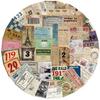 50 шт. Мультяшные Ретро Старый Дизайн Граффити Наклейки ПВХ Материал Декорация DIY Телефон Конверт Водонепроницаемые Ежедневные Декоративные Наклейки