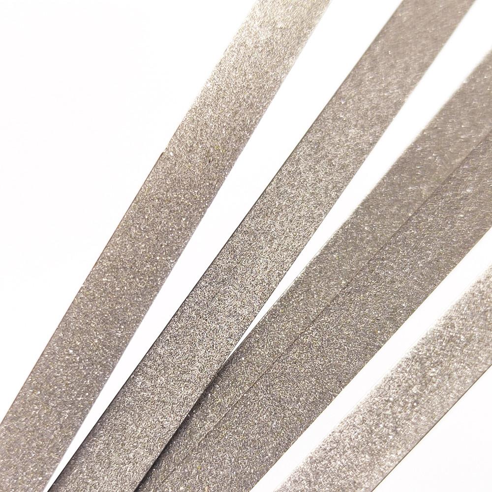 10 шт. Стоматологические алмазные полировальные палочки-полоски Алмазная шлифовальная поверхность с односторонней/двусторонней полировкой Материал для отбеливания зубов