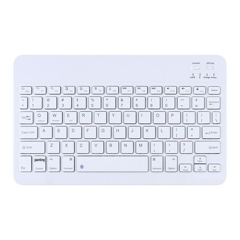 Universal Wireless Bluetooth Keyboard & Silent Rechargeable Mouse Set for iPad, Tablet, and Phone