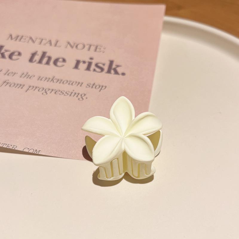 Plumeria Candy Color Fairy Hair Clip - Elegant Shark Clip Accessory