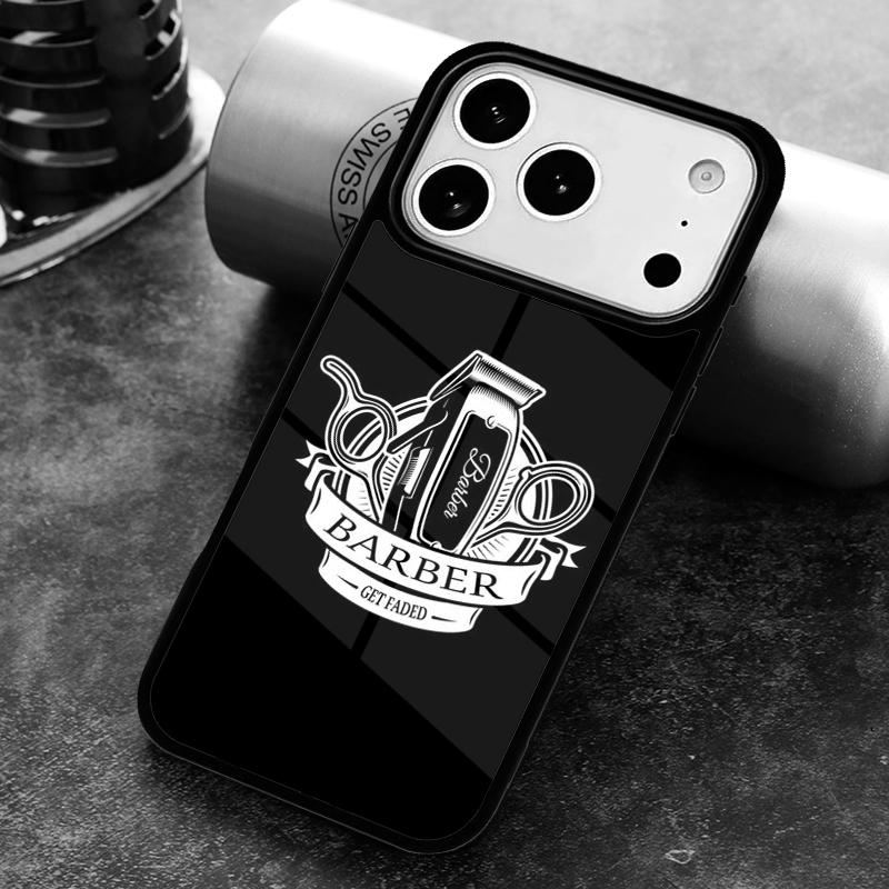 Чехол для телефона парикмахера для iPhone 17 16 15 Pro Max Air 14 13 12 11 Plus Ударопрочный чехол