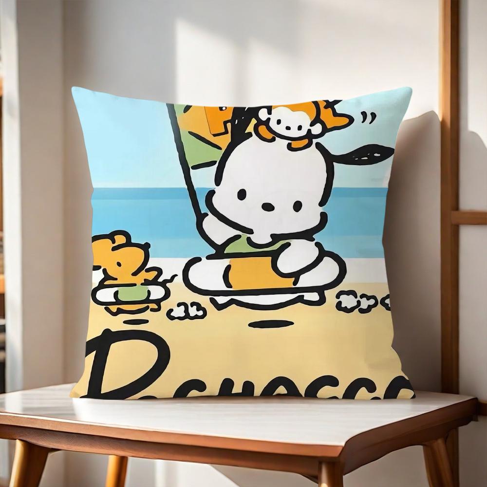 Милая Наволочка P-Pochacco Для Подушки Печать Декор Дивана Дом Автомобиль Комната Кофейня Офис Северная Простота