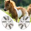 Farm Animal Hair Scrapers Stainless Steel Hair Remover Disc Pigs Cattle Sheep Horses Hair Removing Tool