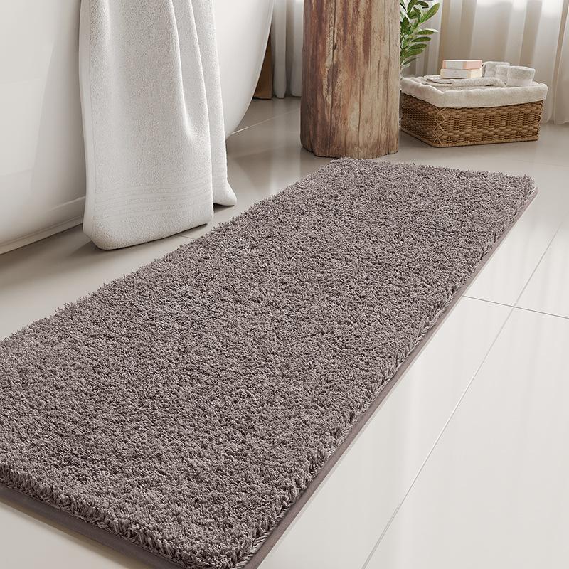 Очень большой коврик для ванной - Супервпитывающий Быстросохнущий Коврик для ванной, Нескользящий Напольный коврик для ванны и душа, Мягкий Ковер для ванной
