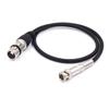 XLR to BNC Microphone Cable Q9 Male Female Monitoring Mixing Console Amplifier Audio Signal Line