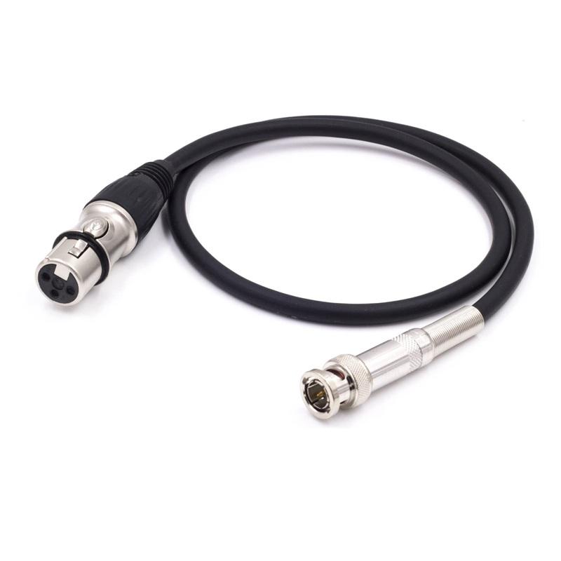 XLR to BNC Microphone Cable Q9 Male Female Monitoring Mixing Console Amplifier Audio Signal Line