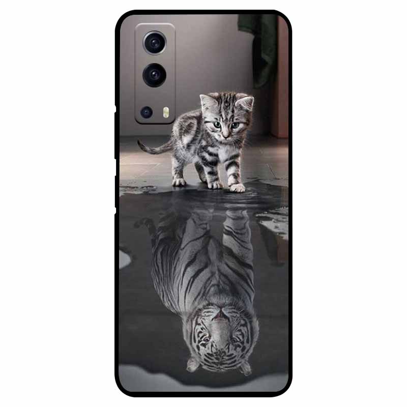 Для vivo Y72 5G Чехол Ударопрочный Мягкий силикон ТПУ Задняя крышка Для vivo Y52 5G Чехлы для телефона для vivoY72 Y 72 52 5G Чехол Милый Capa
