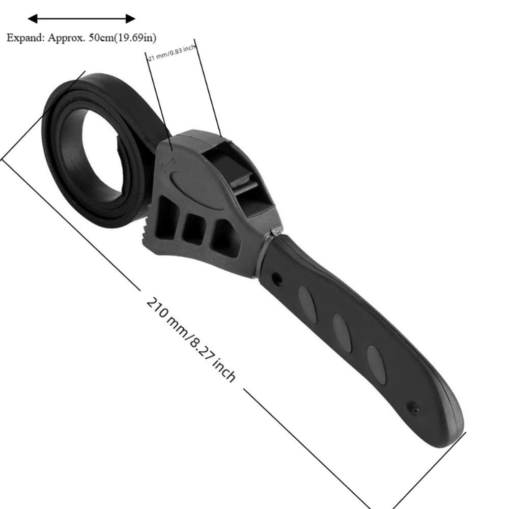 Plastic Jar Opener Universal Car Repair Tool Multi-Purpose Oil Filter Spanner Garage Use