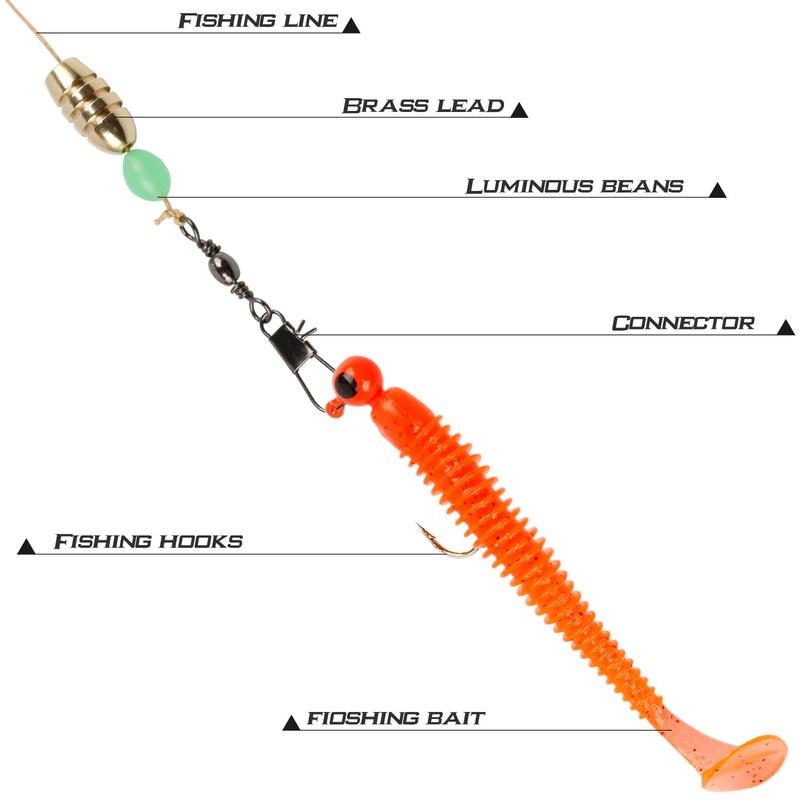 Fishing Rods Reels Combo Spinning Reel with Fishing Line Baits Accessories Lure Fishing Full Set