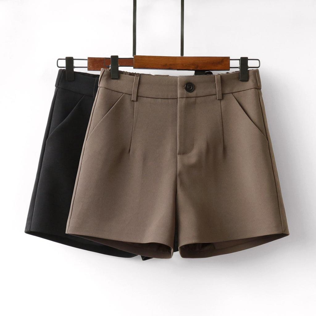 2022 High-Waist Wide-Leg A-Line Summer Shorts for Women - Slim, Loose, Casual Fit