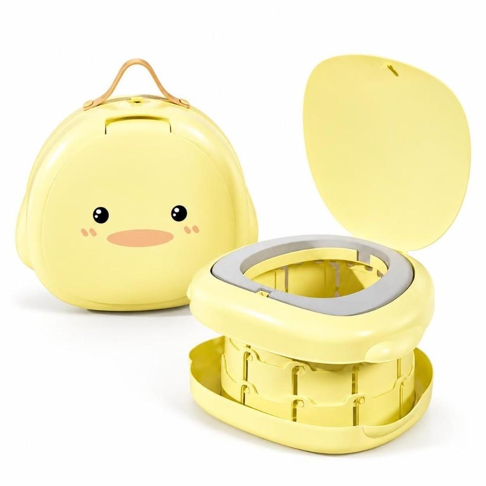 Foldable Baby Pot Toilet Bowl Hanging Potty Training Pot Child Seat Baby Potty Outdoor Travel