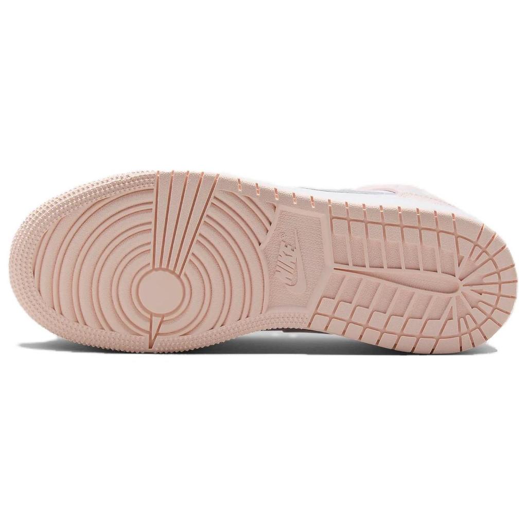 Детские кроссовки Air Jordan 1 Mid GS Pink Wash Violet-Frost White FD8780-601
