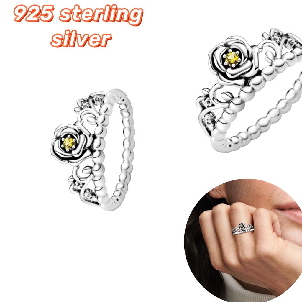 Серебряное кольцо SS925 с искрящимся небесным солнцем, кольца с двойным сердцем для женщин, брендовые ювелирные изделия, подарки