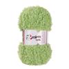 Плюшевая пряжа Teddy Curl из искусственного меха для DIY-волос кукол и объемного шарфа или шапки