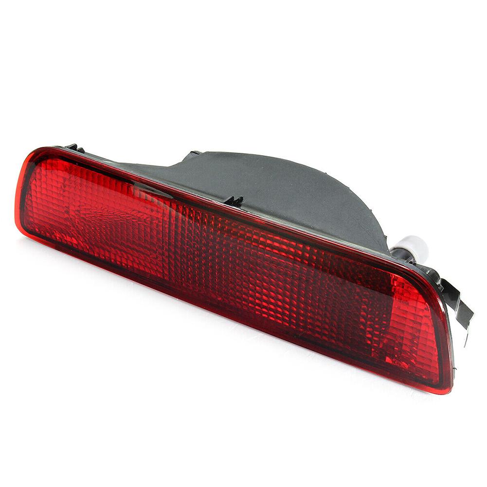 Car Accessories Fog Light Durable Plastic Rear Bumper Signal Lights Red Lens