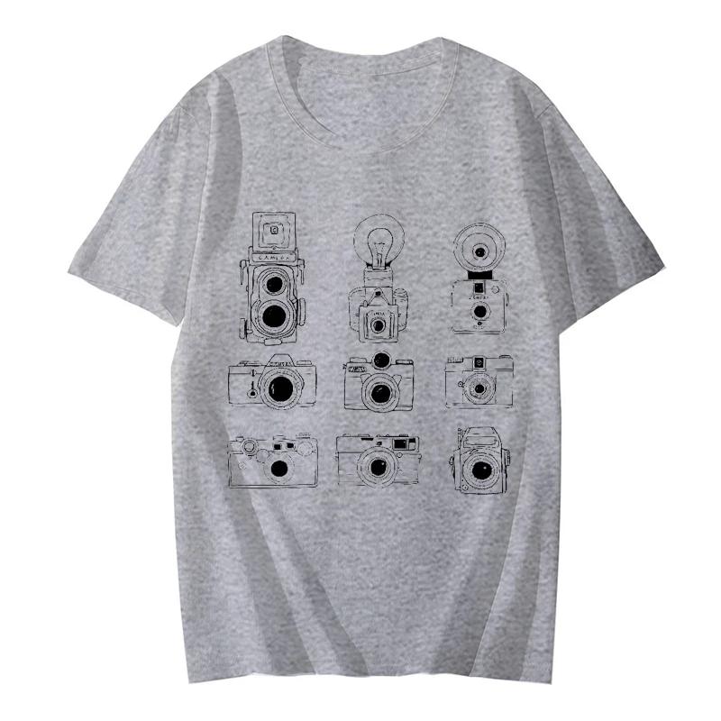 Camera Lover Shirt for Men Photography Print Tshirt Women Men Tshirt Photography Lover Shirt Funny Camera T Shirt Men Clothing