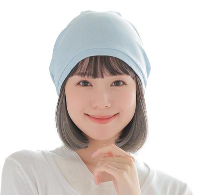 Шапочка Aquador Medical Care, 100% хлопок, рыхлая вязка, для мужчин и женщин, подходит для сна и выхода на улицу, хлопок, СК. Сакс, mdh023SK