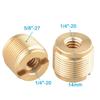 CAMVATE Mic Adapter Brass 2pcs 14-20 To 5/8-27