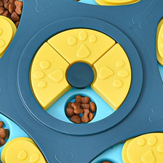 Собачья головоломка Slow Feeder интерактивная головоломка с едой игрушка-дозатор для угощений для домашних животных миска для медленного поедания