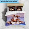 3PCS Mysterious Little Monster 3pcs Bedding,Including 3PCS Duvet Cover And 2pcs Pillowcases Perfect for Christmas,Ideal for Bedroom, Dormitory