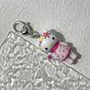 Брелок Hello Kitty Мультяшная кукла веревочка для телефона Рюкзак Мягкая подвеска Прекрасное украшение Аниме фигурка Подвески для косметички