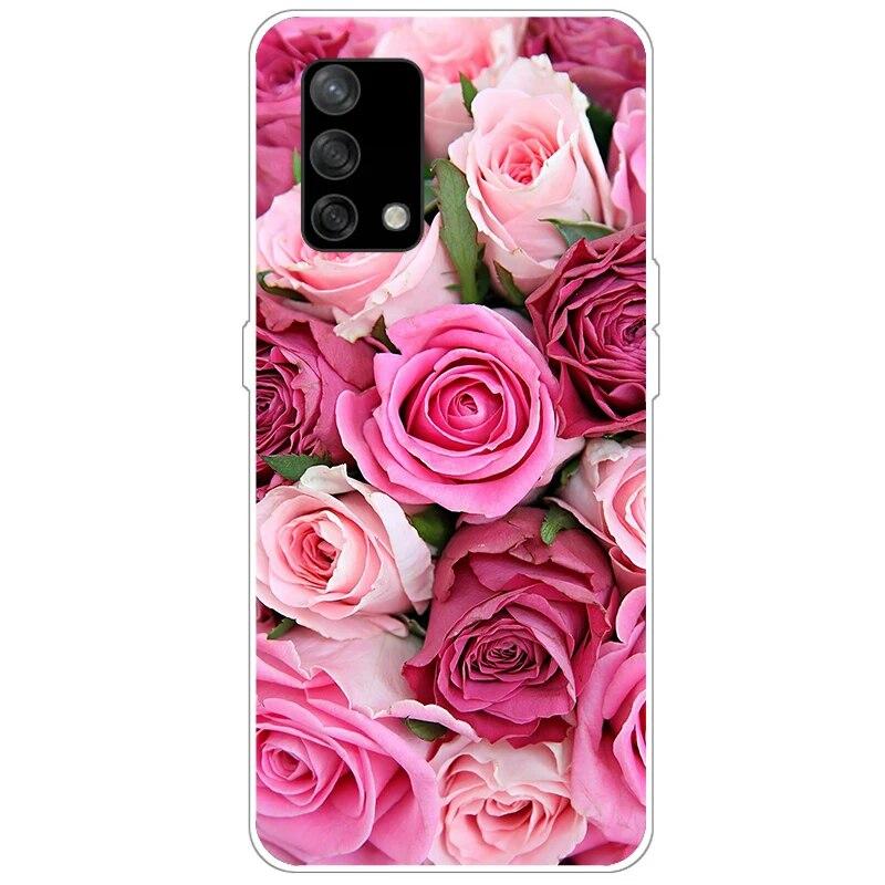 For Oppo Silicone A74 Case Case 4g Phone Case Back Cover For Fundas Oppo A74 5g A74 4g Bumper Cases 643 Inch 2021 Coque A 74