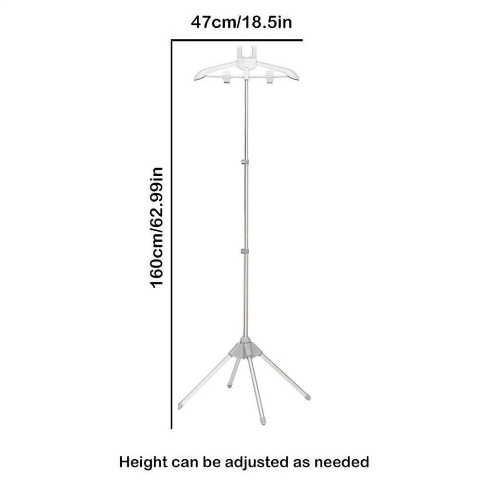 155cm Adjustable Clothes Steamer Rack Steamer Stand Telescopic Garment Steamer Rack Standing Handheld Steam Ironing Bracket