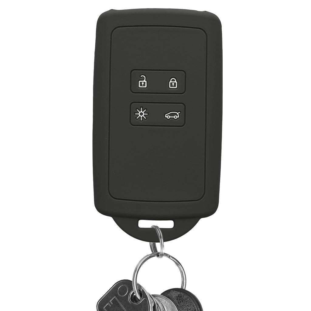 kwmobile Renault 4-Button Car Key Smart Key (Only Compatible with Keyless Go) Case -