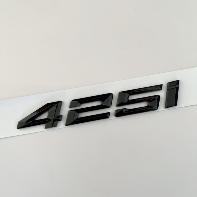 Car 3D ABS Trunk Letters Logo Badge Emblem Styling Decals Sticker For BMW 4 Series 420i 425i 428i 430i 435i 440i F30 F32 F33 F36 ag2